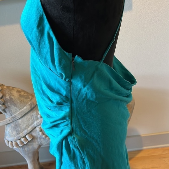 *NWT haute hippie turquoise pool mini dress Sz 6 $295 - Picture 7 of 16